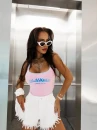 Body damskie OLAVOGA VEXEN 2026 różowe - maWer  Fashion