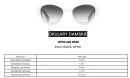 Okulary damskie OLAVOGA OPULUXE 2026 białe - maWer Fashion
