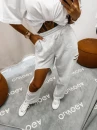 Spodnie damskie OLAVOGA VERANE 2026 szare - maWer Fashion