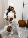 Spodnie damskie OLAVOGA VERANE 2026 szare - maWer Fashion