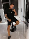 Komplet męski OLAVOGA BELIN 2026 czarny - maWer Fashion