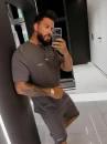Komplet męski OLAVOGA BELIN 2026 grafit - maWer Fashion