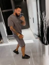 Komplet męski OLAVOGA BELIN 2026 grafit - maWer Fashion