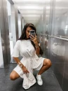 Komplet damski OLAVOGA MEORE 2026 ecru - maWer Fashion