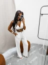 Komplet damski OLAVOGA NALIO 202 ecru - maWer Fashion