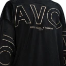 Welurowy komplet damski OLAVOGA VELVET ASH 2025 - czarny - maWer Fashion