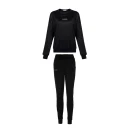 VELVWelurowy komplet damski OLAVOGA VELVET ASH 2025 - czarny - maWer Fashion