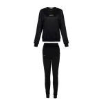 VELVWelurowy komplet damski OLAVOGA VELVET ASH 2025 - czarny - maWer Fashion
