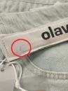 OUTLET Spodenki damskie OLAVOGA TILLA 2026 jasny jeans - produkt ze skazą