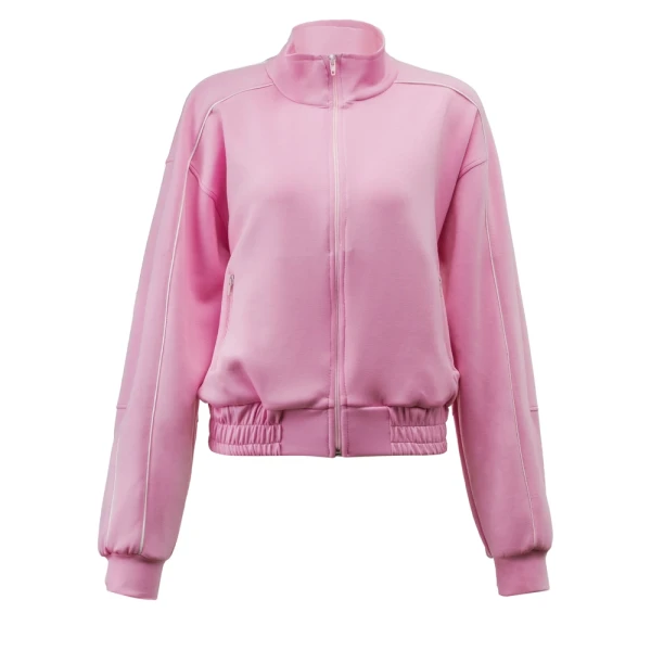 Bluza damska OLAVOGA ROSEA 2026 pudrowy róż - maWer Fashion