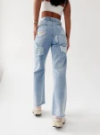 Spodnie damskie jeansy OLAVOGA VIVID 2026 jasny jeans - maWer Fashion