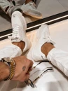 Buty męskie sneakresy OLAVOGA ROBSON 2026 ecru- maWer Fashion