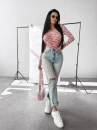 Body damskie OLAVOGA POND 2025 pudrowy róż - maWer Fashion