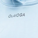 Bluza damska OLAVOGA COLLAGE 2025 niebieska - maWer Fashion