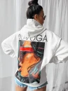Bluza damska OLAVOGA COLLAGE 2025 ecru - maWer Fashion