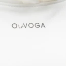 Bluza damska OLAVOGA COLLAGE 2025 ecru - maWer Fashion