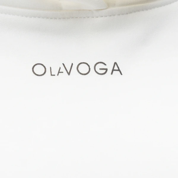 Bluza damska OLAVOGA COLLAGE 2025 ecru - maWer Fashion
