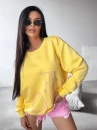 Bluza damska OLAVOGA APLOMB 2025 żółta - maWer Fashion