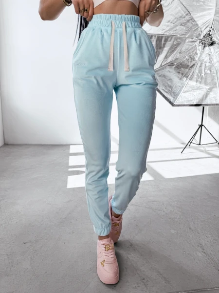 Spodnie damskie OLAVOGA STEAM 2025 niebieski - maWer Fashion