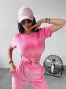Komplet damski OLAVOGA GET OVER 2025 koralowy – maWer Fashion