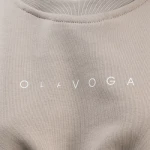 Komplet damski OLAVOGA TIPSY 2025 beżowy - maWer Fashion