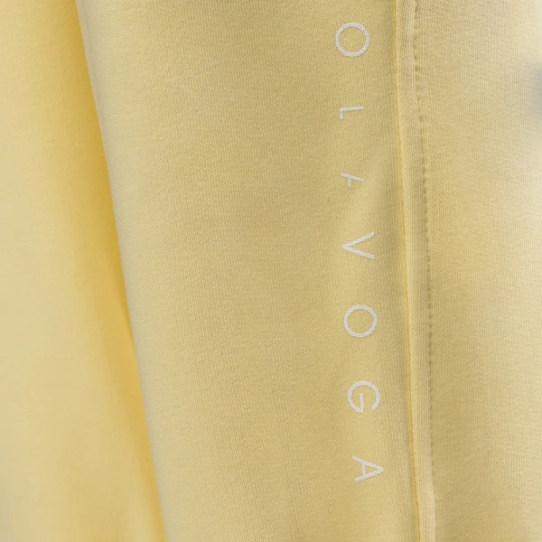 Komplet damski OLAVOGA TIPSY 2025 żółty - maWer Fashion