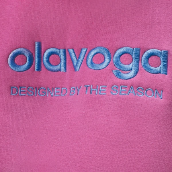 Bluza damska OLAVOGA TULIP 2026 róż - maWer Fashion