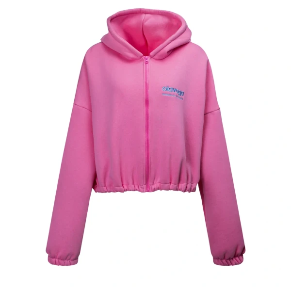 Bluza damska OLAVOGA TULIP 2026 róż - maWer Fashion