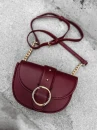 Torebka damska OLAVOGA NOVA 2025 bordo - maWer Fashion