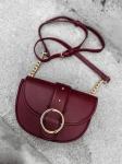 Torebka damska OLAVOGA NOVA 2025 bordo - maWer Fashion