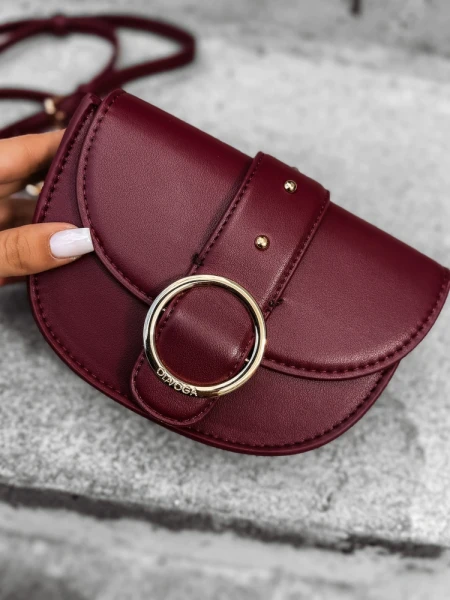Torebka damska OLAVOGA NOVA 2025 bordo - maWer Fashion