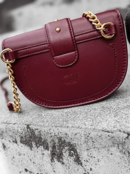 Torebka damska OLAVOGA NOVA 2025 bordo - maWer Fashion