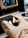 Spodnie męskie OLAVOGA CASTON 2026 beż - maWer Fashion