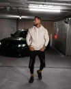 Bluza męska OLAVOGA TAZON 2025 beż - maWer Fashion