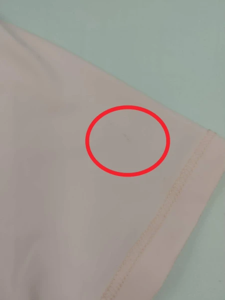 OUTLET T-shirt damski OLAVOGA BASTU 2026 różowy - produkt ze skazą