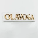 T-shirt męski OLAVOGA SOBRE 2026 biały - maWer Fashion