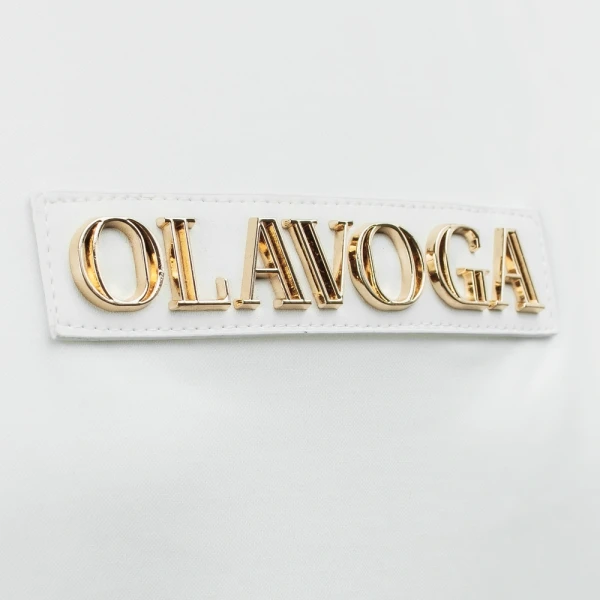 T-shirt męski OLAVOGA SOBRE 2026 biały - maWer Fashion
