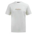 T-shirt męski OLAVOGA SOBRE 2026 biały - maWer Fashion