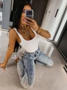 Body damskie OLAVOGA AKOPI 2026 szare - maWer Fashion