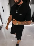 Komplet męski OLAVOGA BELIN 2026 czarny - maWer Fashion