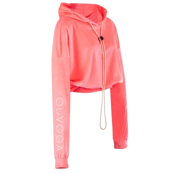 Komplet damski OLAVOGA LAGOS 2025 neon róż - maWer Fashion