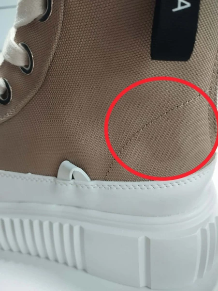 OUTLET Buty damskie OLAVOGA DAZZLE 2025 beż - produkt ze skazą