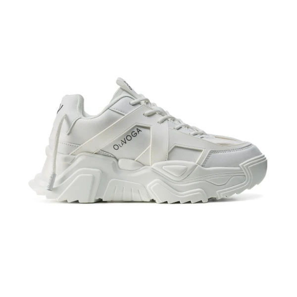 Buty damskie sneakersy OLAVOGA CHROMATIC 2025 białe - mawershop