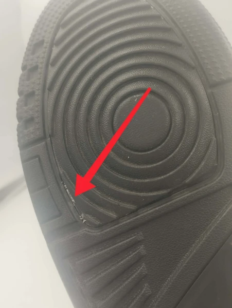OUTLET Buty męskie sneakersy OLAVOGA SPLENDOR czarne - produkt ze skazą