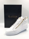 Buty męskie sneakersy OLAVOGA LUPE 2024 białe - maWer Fashion