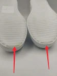 OUTLET Buty męskie sneakersy OLAVOGA LUPE białe - produkt ze skazą