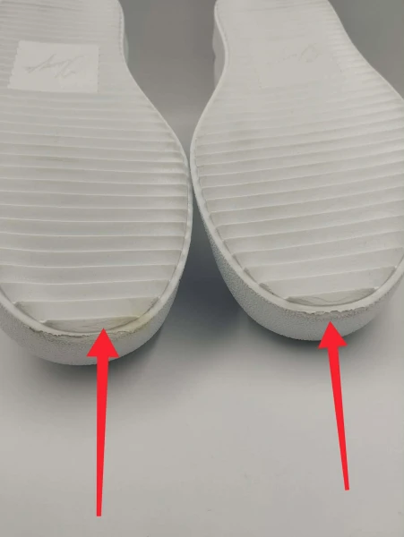 OUTLET Buty męskie sneakersy OLAVOGA LUPE białe - produkt ze skazą