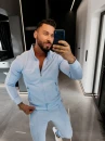 Komplet męski OLAVOGA DEROX 2026 niebieski  - maWer Fashion