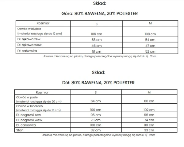 Komplet damski OLAVOGA SCRITTO - maWer Fashion