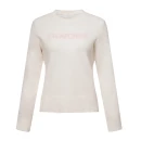 Sweter damski OLAVOGA ZAIO 2026 ecru - maWer Fashion